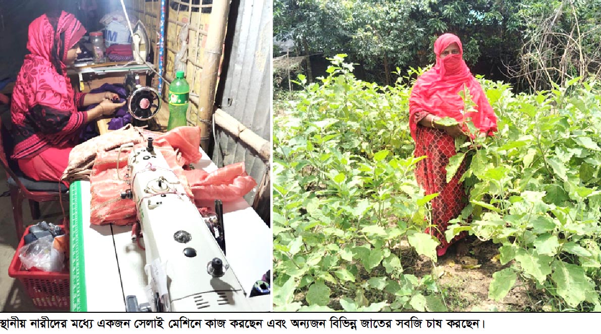 কক্সবাজারে শরণার্থী ও স্থানীয় নারীদের মধ্যে নেতৃত্ব গড়ে তুলছে বিএনপিএস