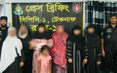 ক্যাম্প ছেড়ে ভাড়া বাসায় বসবাস, টেকনাফে ১৩ রোহিঙ্গা উদ্ধার