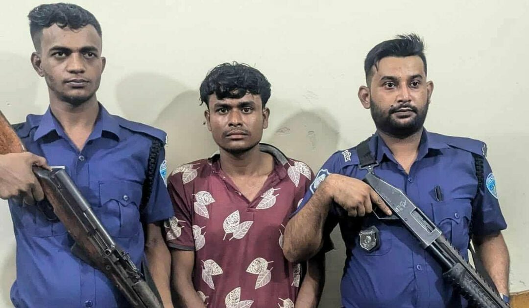 বাইশারীর শিশু ধর্ষণকারীকে ৭ ঘন্টার মাথায় ঈদগড় থেকে আটক