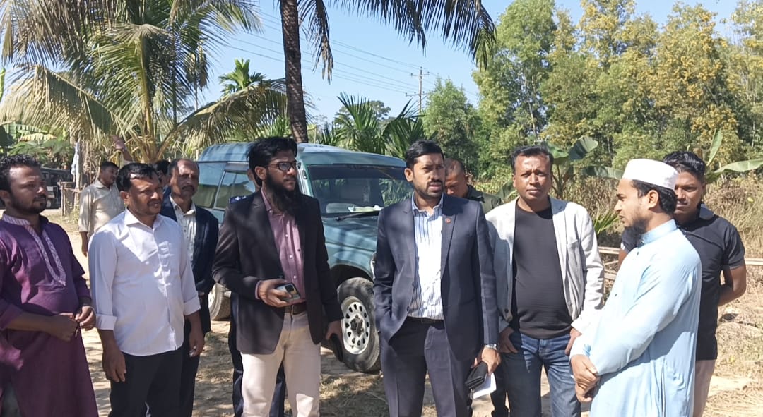 রামুর বিভিন্ন ভোটকেন্দ্রে পরিদর্শনে নবাগত ইউএনও ফজলে রাব্বানী চৌধুরী