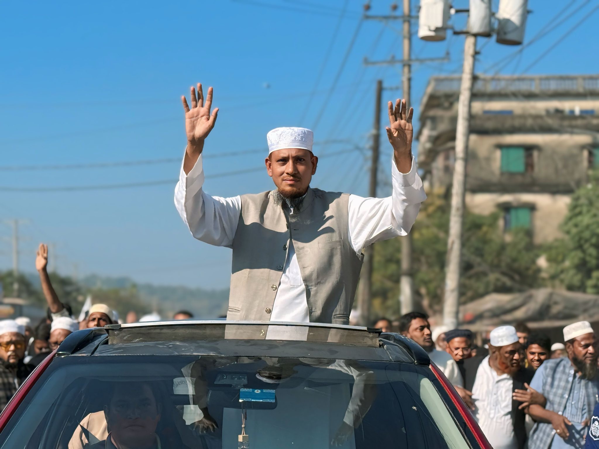 জেলাব্যাপী নির্বাচন পরবর্তী সহিংসতার তীব্র নিন্দা ও প্রতিবাদ  জানিয়েছেন জেলা আমীর  নূর আহমদ আনোয়ারী”