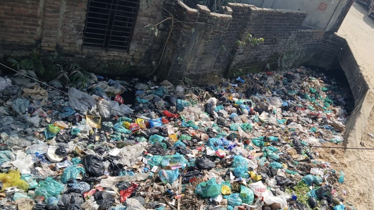 প্রশ্ন জনতার, দায় কার? ছড়ার বুকে ময়লার ভাগাড়