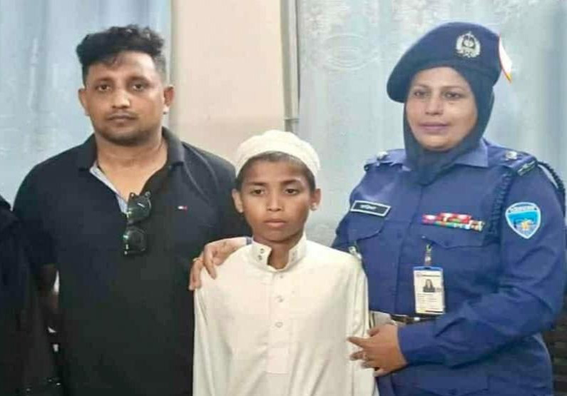 ঈদগাঁও থেকে অপহৃত শিশু উদ্ধার