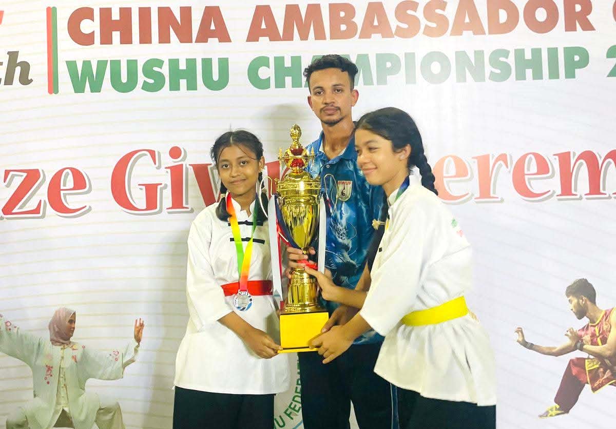 সপ্তম রাষ্ট্রদূত উশু চ্যাম্পিয়নশিপে উখিয়ার মেয়ে মেহজাবিন ইশা সফলতা: কক্সবাজার উশু স্কুল রানার্স আপ