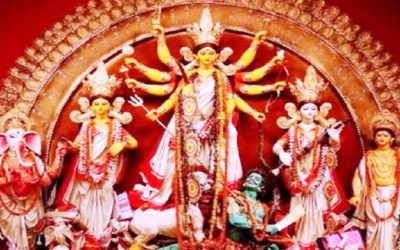 ষষ্ঠী পূজার মধ্যদিয়ে শারদীয় দুর্গোৎসব শুরু
