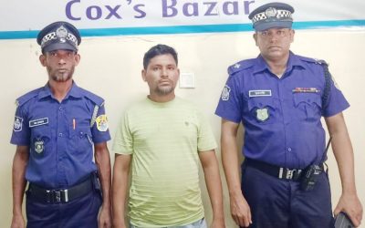 সাগরজলে নারী পর্যটকের গোসলের ভিডিও ধারণ, টিকটকার গ্রেফতার