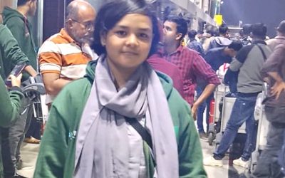 সিঙ্গাপুরের পথে মরিয়ম হোসেন ন্যান্সি