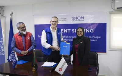 আইওএম এর সাথে কানাডিয়ান মুসলিম ত্রাণ সংস্থা এইচসিআই এর যৌথ প্রকল্প উদ্বোধন