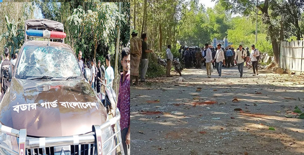 চকরিয়ায় যৌথবাহিনীর সাথে ইটভাটা শ্রমিক-জনতার মুখোমুখি সংঘর্ষ, গাড়ি ভাংচুর, আহত ২০