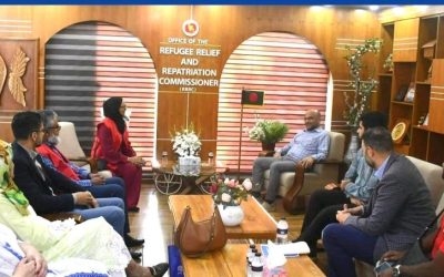 রোহিঙ্গা ক্যাম্প ঘুরে গেলেন কানাডা’র সংসদীয় প্রতিনিধি দল