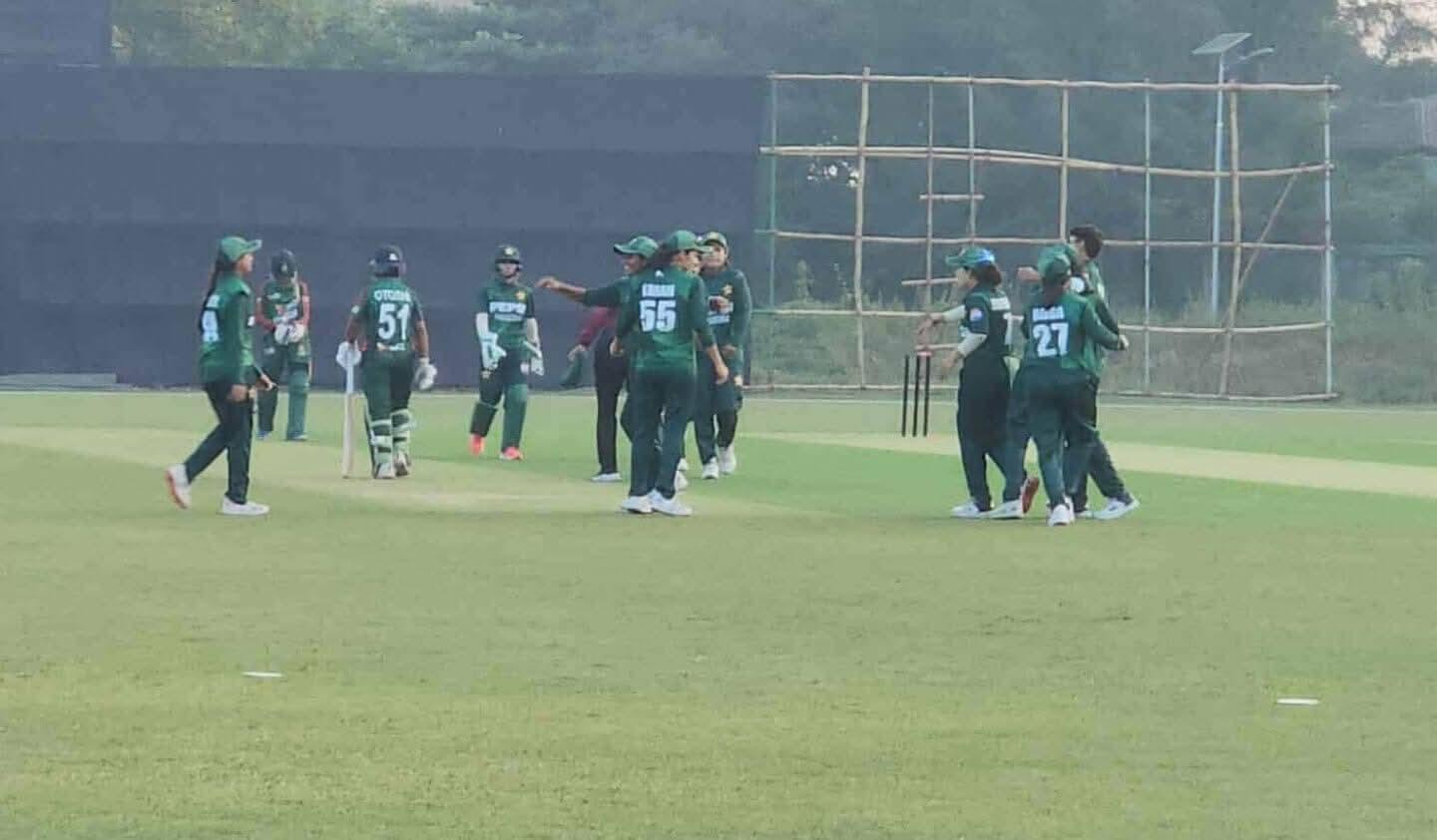 বাংলাদেশ–পাকিস্তান অনূর্ধ্ব-১৯ নারী ক্রিকেট সিরিজে প্রথম ম্যাচে পাকিস্তানের জয়