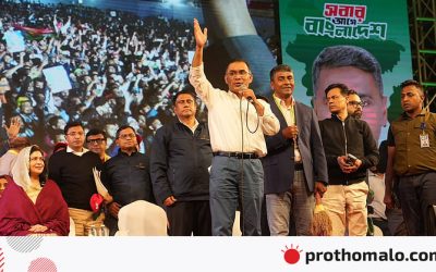 জয়ী হলে সবার আগে জলাবদ্ধতা সমস্যার সমাধান করা হবে