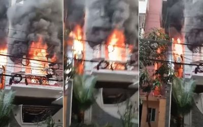রান্নাঘরে বৈদ্যুতিক ত্রুটি বা গ্যাস লিকেজ থেকে আগুন, ধারণা পুলিশের