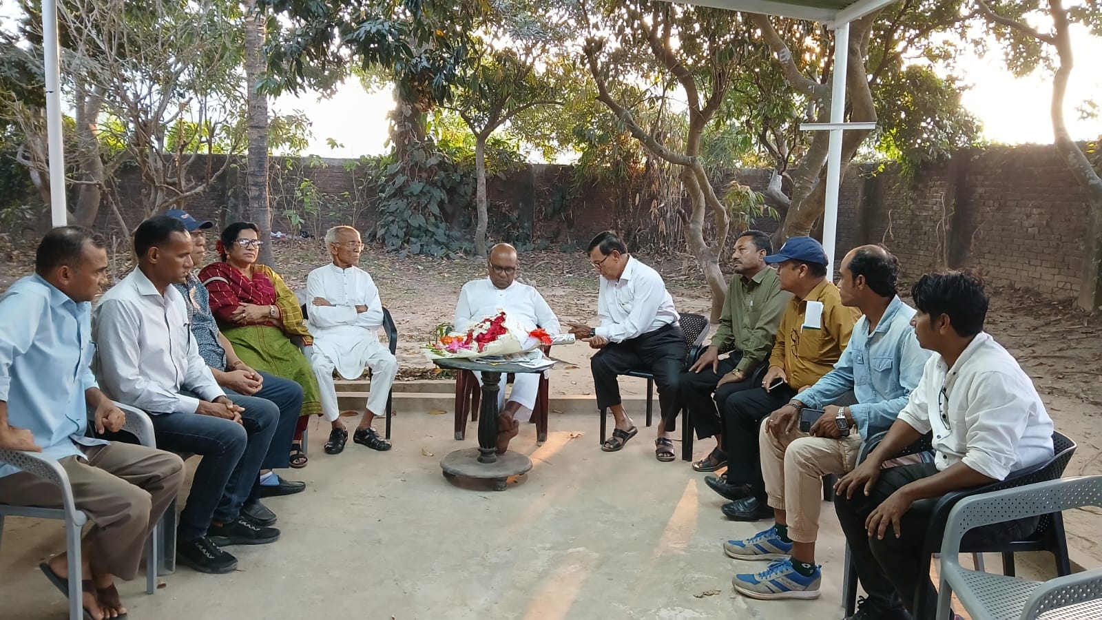 লুৎফুর রহমান কাজল এমপি’র সাথে সৌজন্য সাক্ষাৎ সম্মিলিত বৌদ্ধ পরিষদের