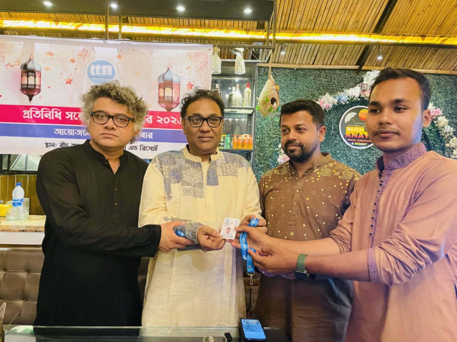 পদোন্নতি পেয়ে টিটিএনের সিনিয়র সাব-এডিটর হলেন শাহেদ হোছাইন মুবিন
