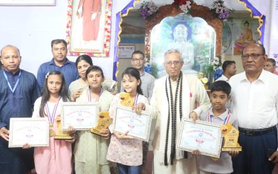 ভদন্ত সত্যপ্রিয় মহাথের ধর্মীয় মেধাবৃত্তি প্রাপ্ত শিক্ষার্থীদের সম্মাননা প্রদান অনুষ্ঠান সম্পন্ন
