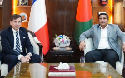 প্রধানমন্ত্রীর প্রতিরক্ষা উপদেষ্টার সঙ্গে ফ্রান্সের রাষ্ট্রদূতের সাক্ষাৎ