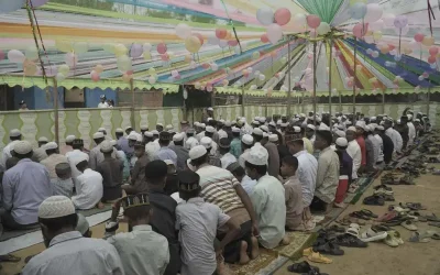 ঈদের জামাতে রোহিঙ্গাদের চোখে স্বদেশ ফেরার স্বপ্ন, প্রত্যাবাসনের আকুতি