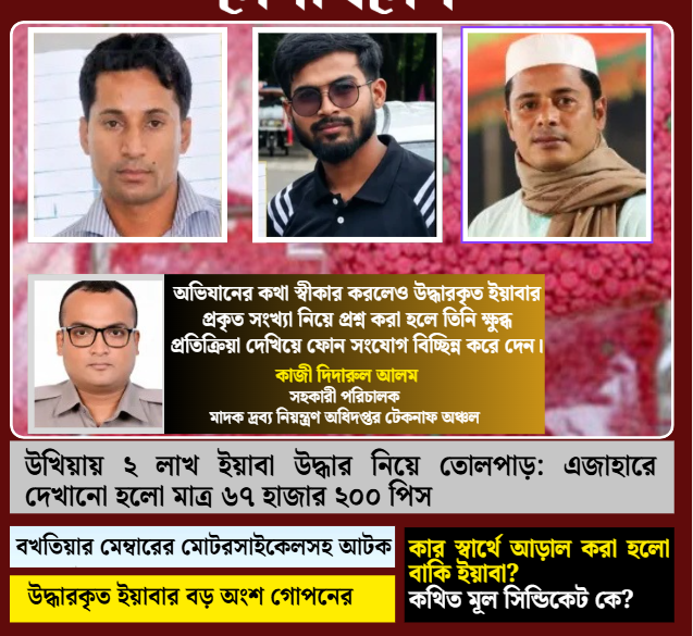 উখিয়ায় ২ লাখ ইয়াবা উদ্ধার নিয়ে তোলপাড়: এজাহারে দেখানো হলো মাত্র ৬৭ হাজার ২০০ পিস