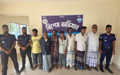 ঈদগাঁওয়ে পুলিশের বিশেষ অভিযানে হত্যা চেষ্টার পরোয়ানাভুক্ত আসামিসহ গ্রেফতার-৮