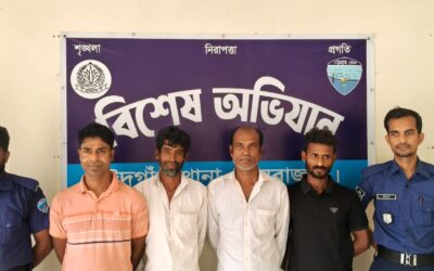 ঈদগাঁওয়ে পুলিশের পৃথক অভিযানে মাদক ও ভূমি অপরাধসহ বিভিন্ন মামলার ৪ আসামী গ্রেফতার