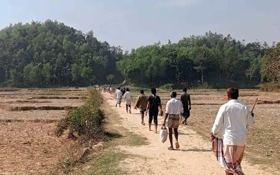 রাস্তা নেই, সেতু নেই; কৃষক-শিক্ষার্থীসহ শতাধিক পরিবারের দুর্ভোগ চরমে