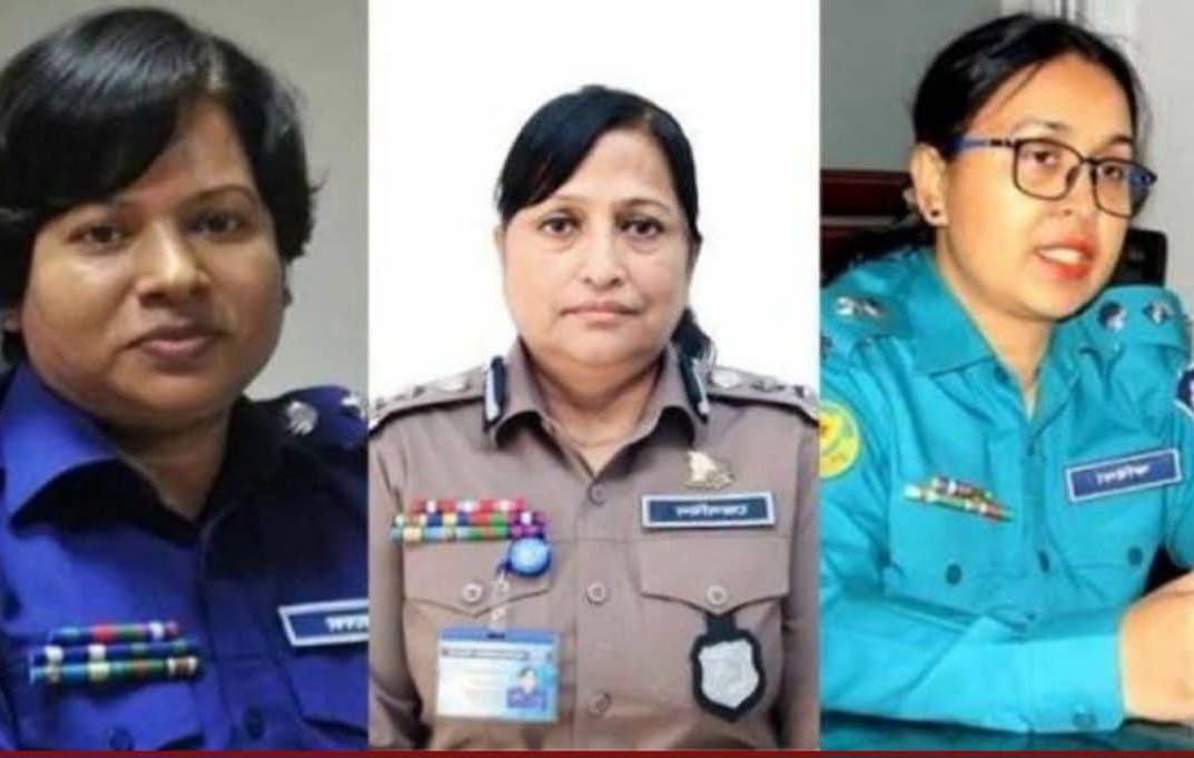 পুলিশের তিন নারী ডিআইজিকে অবসরে পাঠাচ্ছে সরকার