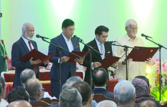 শপথ নিলেন নতুন ৪ মন্ত্রী ও ২ প্রতিমন্ত্রী