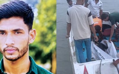 নিখোঁজের ১৮ ঘণ্টা পর পানির নিচে মিলল শামীমের নিথর দেহ